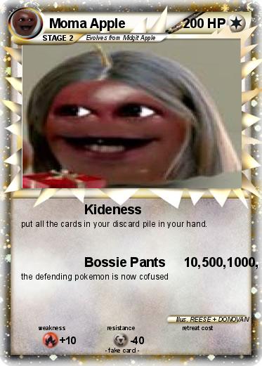 Pokemon Moma Apple