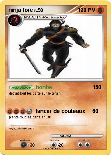 Pokemon ninja fore