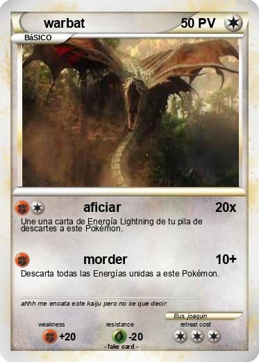 Pokemon warbat