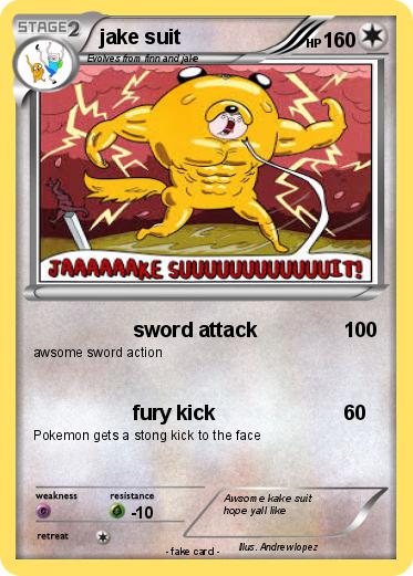 Pokemon jake suit