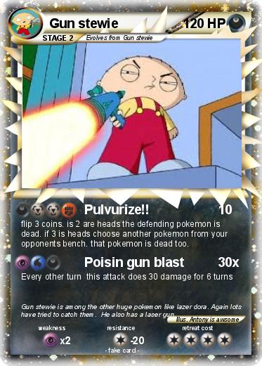 Pokemon Gun stewie