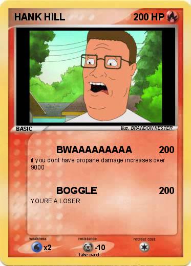 Pokemon HANK HILL