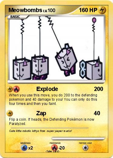 Pokemon Meowbombs