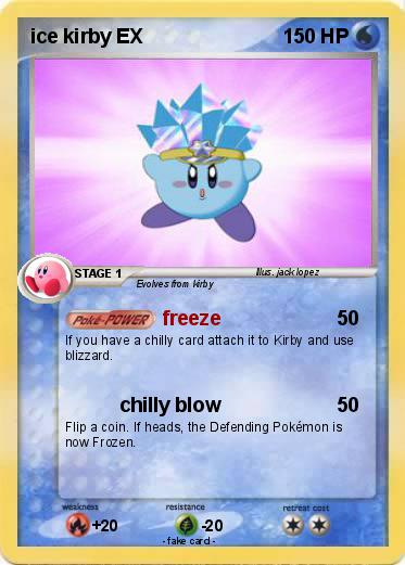Pokemon ice kirby EX