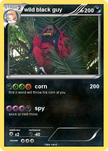Pokemon wild black guy