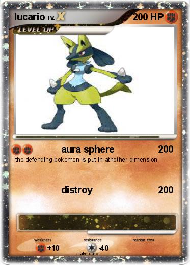Pokemon lucario
