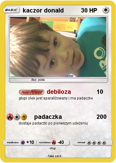 Pokemon kaczor donald