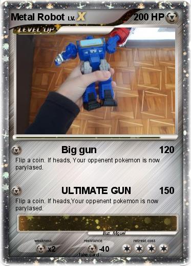 Pokemon Metal Robot