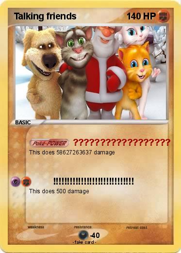 Pokemon Talking friends