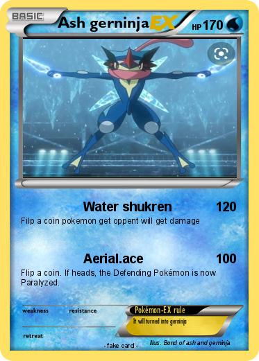 Pokemon Ash gerninja