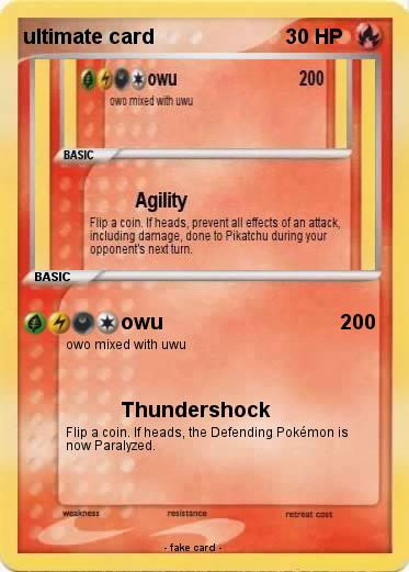 Pokemon ultimate card