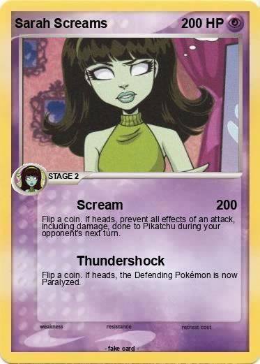 Pokemon Sarah Screams
