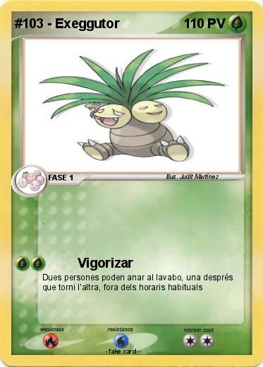 Pokemon #103 - Exeggutor