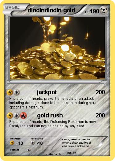 Pokemon dindindindin gold