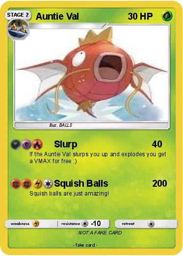 Pokemon Auntie Val