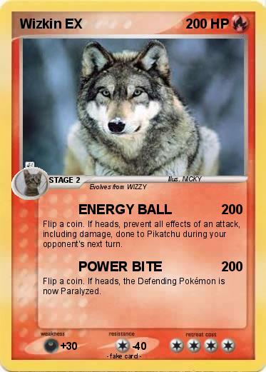 Pokemon Wizkin EX