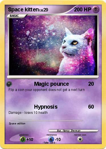 Pokemon Space kitten
