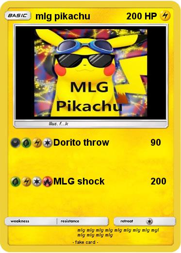 Pokemon mlg pikachu