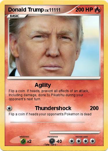 Pokemon Donald Trump