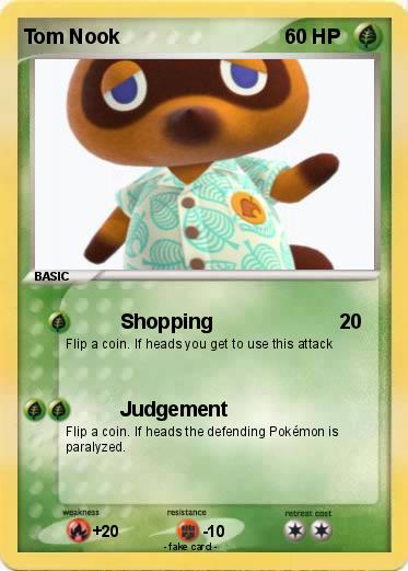 Pokemon Tom Nook