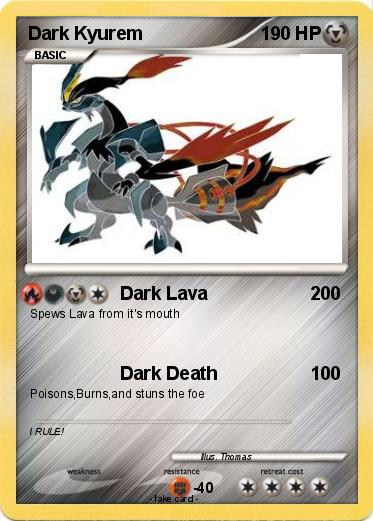 Pokemon Dark Kyurem