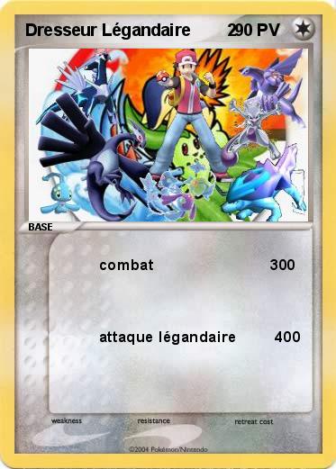 Pokemon Dresseur Légandaire        2
