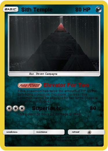Pokemon Sith Temple