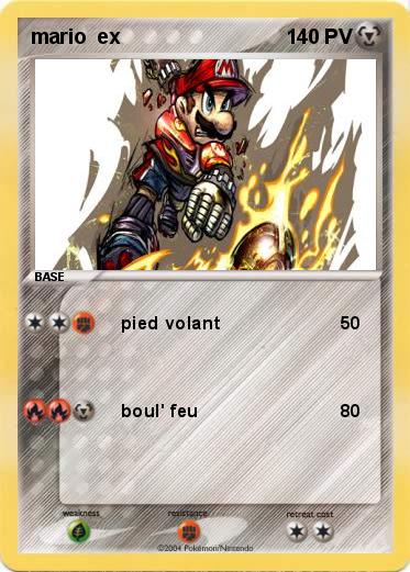Pokemon mario  ex