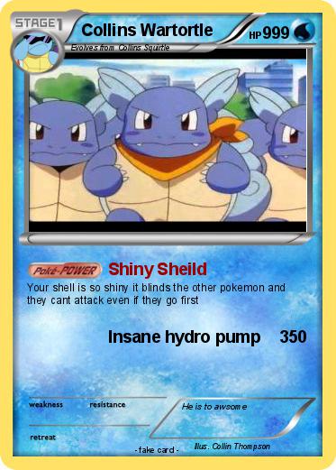 Pokemon Collins Wartortle