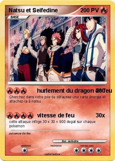Pokemon Natsu et Seifedine