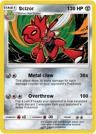 Pokemon Scizor