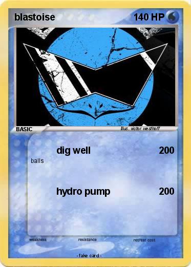 Pokemon blastoise