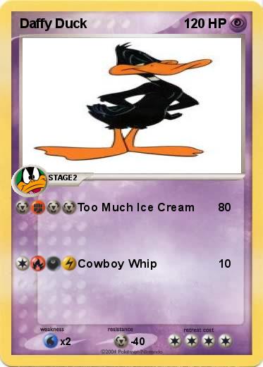Pokemon Daffy Duck