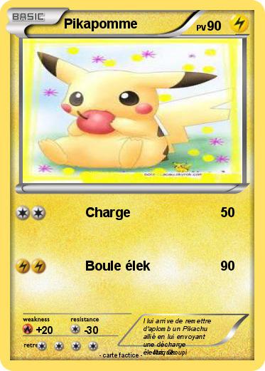 Pokemon Pikapomme