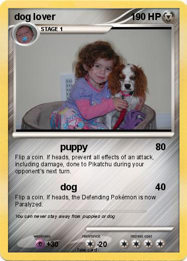 Pokemon dog lover