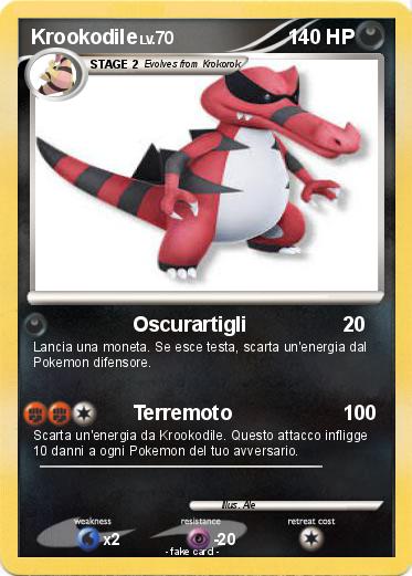 Pokemon Krookodile