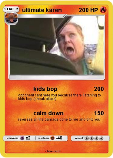Pokemon ultimate karen
