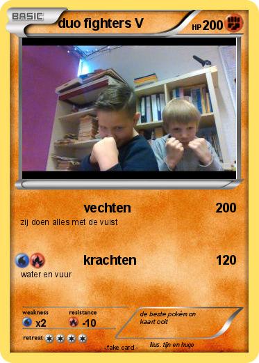 Pokemon duo fighters V