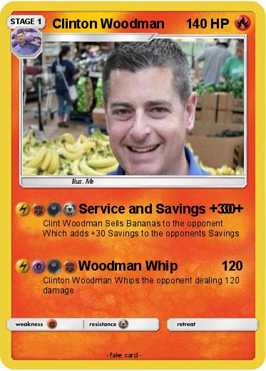 Pokemon Clinton Woodman