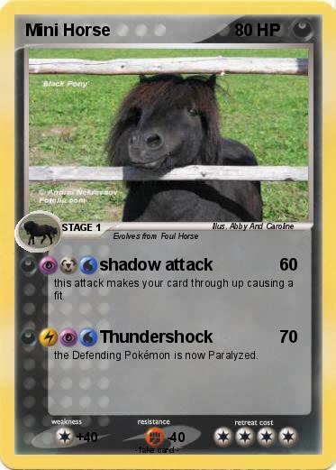 Pokemon Mini Horse