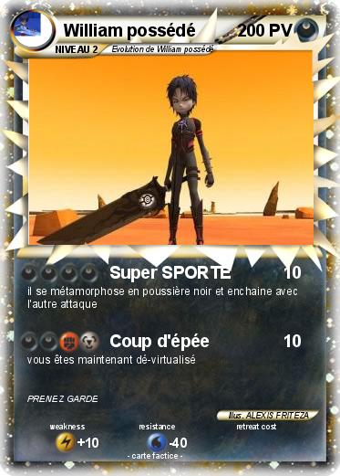 Pokemon William possédé