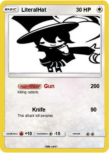 Pokemon LiteralHat