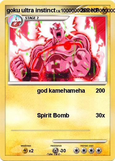 Pokemon goku ultra instinct