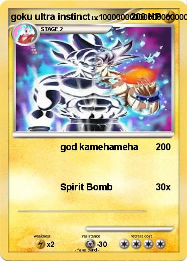 Pokemon goku ultra instinct