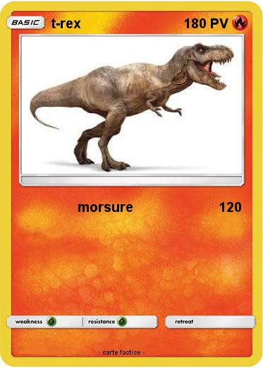 Pokemon t-rex