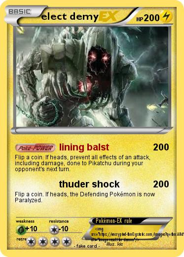 Pokemon elect demy