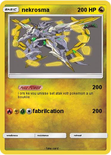 Pokemon nekrosma