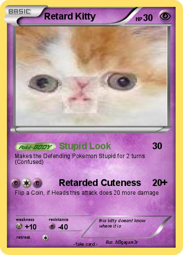 Pokemon Retard Kitty