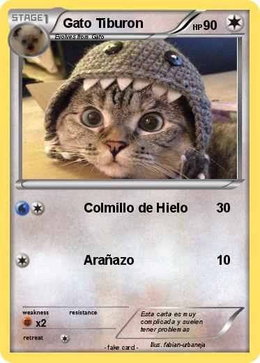 Pokemon Gato Tiburon