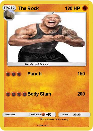 Pokemon The Rock
